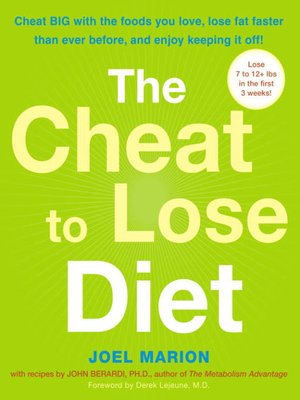 The Cheat to Lose Diet - ebook